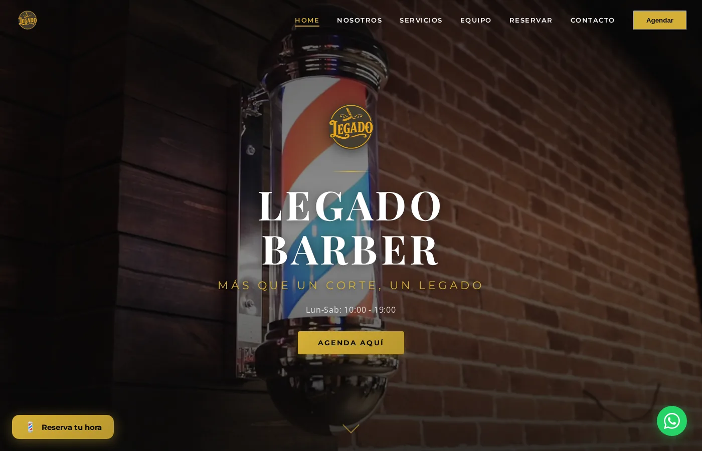 Captura de Legado Barber