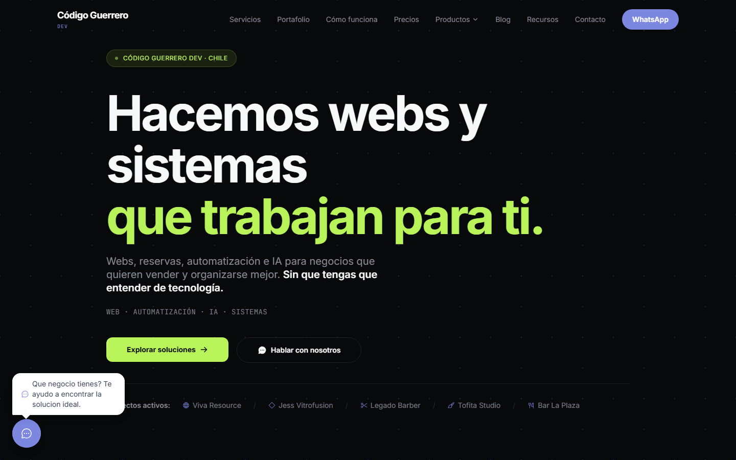 Captura de Este mismo sitio